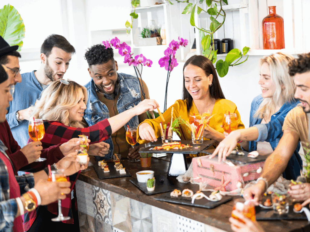 apéro dînatoire - apéritif dinatoire - afterwork - crior