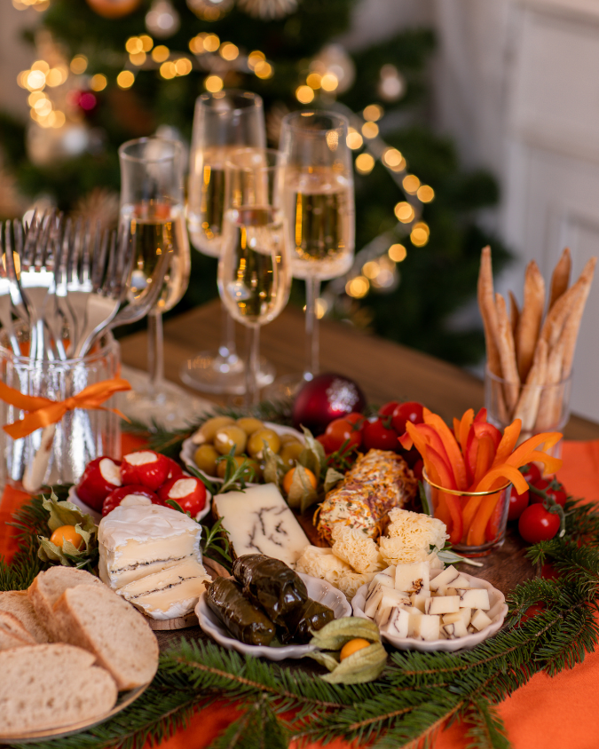 buffet de Noël - traiteur entreprise - CRIOR Paris
